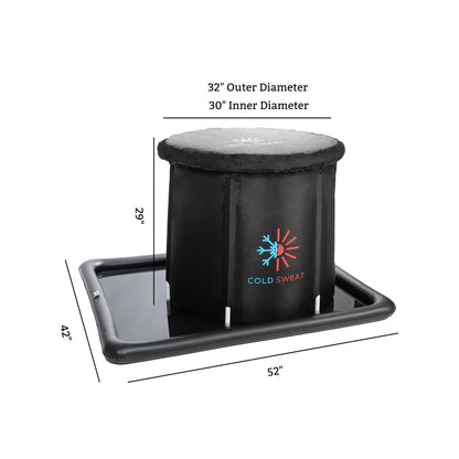 Cold Sweat Cold Plunge Tub + Chiller Bundle - Cold Sweat